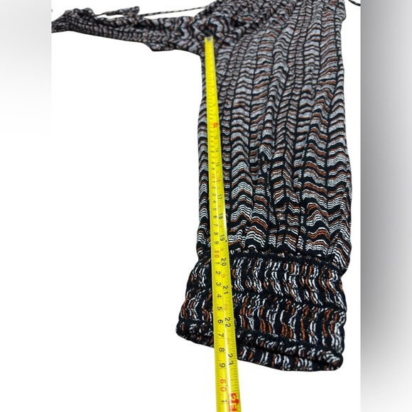 Anthropologie Women's Black Orange Aniya Pull On Balloon Jogger Pants XS EUC - Picture 11 of 13